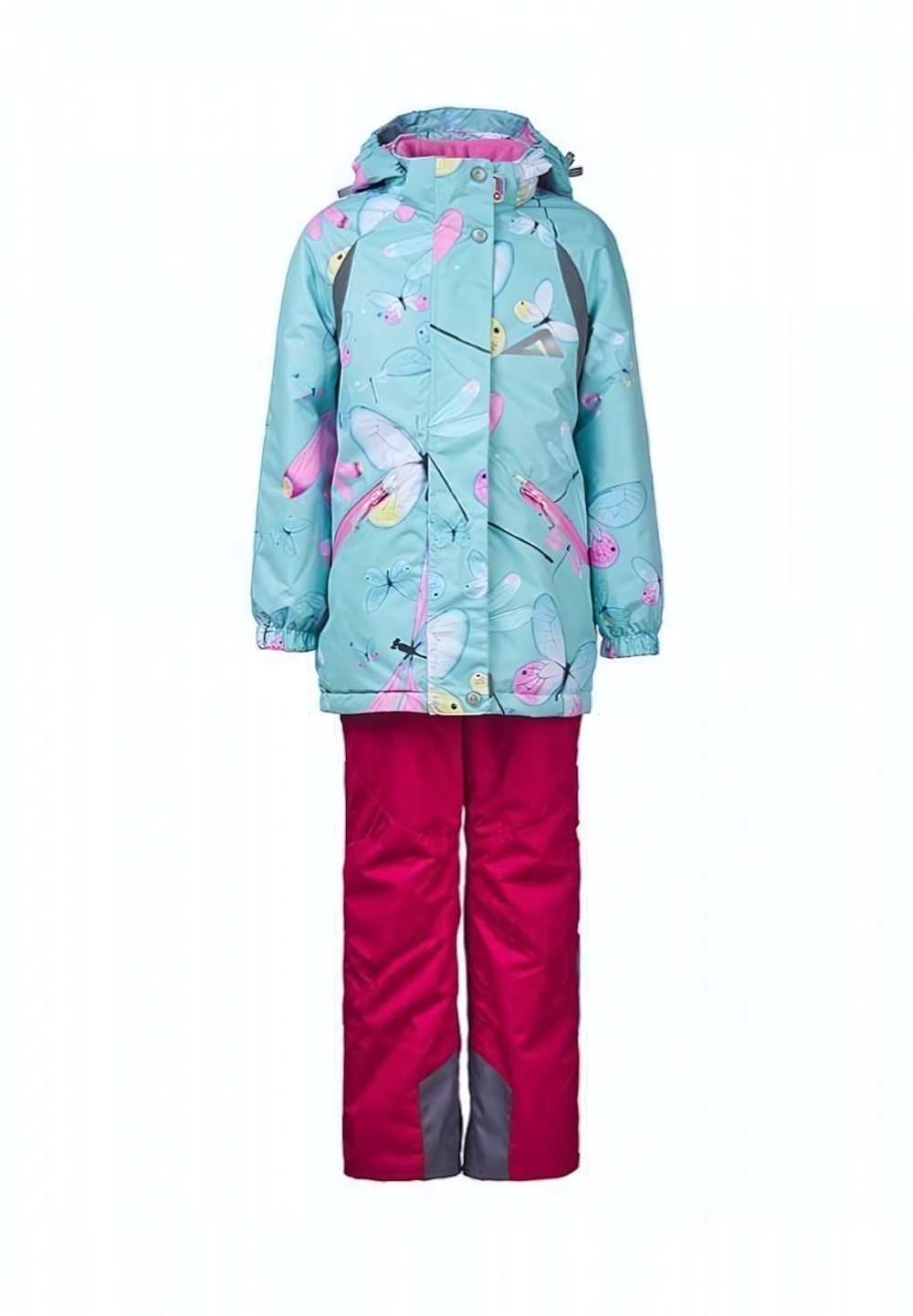 Костюм для девочки Иви р.98 бирюзовый/розовый