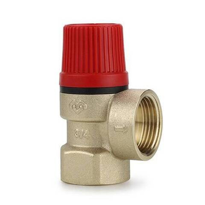 Клапан предохранительный Varmega VM166 - 3/4", сброс 1" (ВР/ВР, Рн 10 бар, для систем отопления)