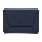 Кожаный чехол-бумажник MagSafe с подставкой MOFT Snap Field Wallet Картхолдер из веганской кожи. Вмещает до восьми карт. Есть RFID-защита, небольшое отделение для купюр и кармашки для SIM-карты и устройства её извлечения