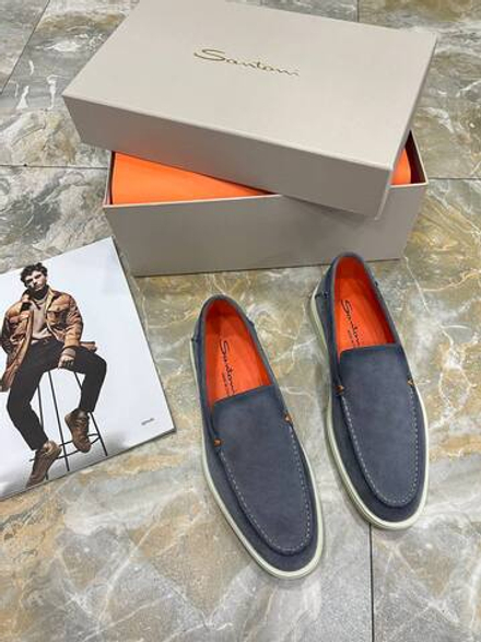 Лоферы Santoni