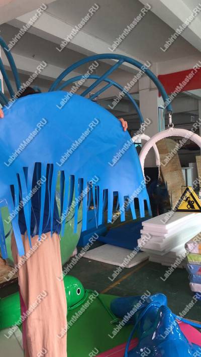 Электрическая карусель детская 4KIDS "Морское приключение"