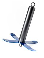 Якорь разборный 3кг с якорной намоткой, толщина 8мм, длина 30м