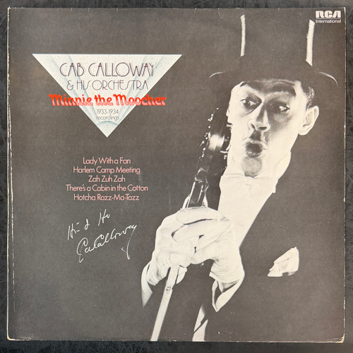 Cab Calloway & His Orchestra – Minnie The Moocher 1933-1934 Recordings (Англия 1981г.)
