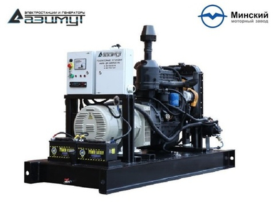 Дизельный генератор Азимут АД-20С-Т400-1РМ1 ММЗ