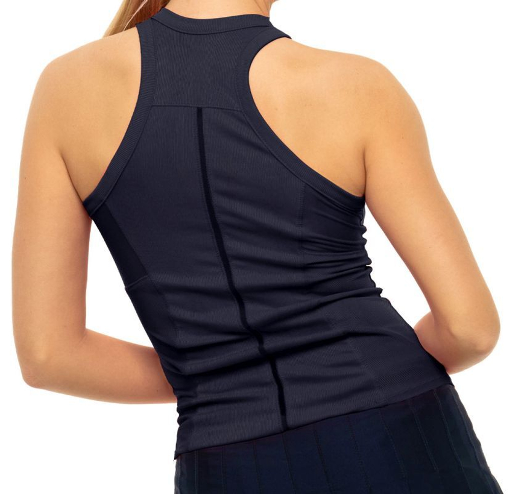 Женский топ теннисный Lucky in Love Core One Love Rib Tank - midnight