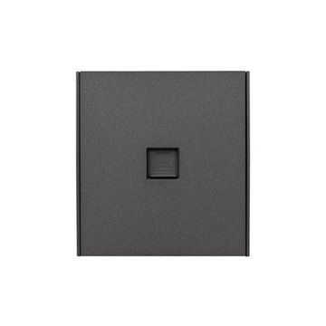 Розетка STRONG компьютерная RJ45 кат6 с/у графит KRANZ