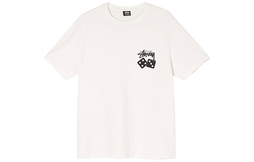 Футболки Stussy Dice Pigment Dyed Tee Logo T, 1904721