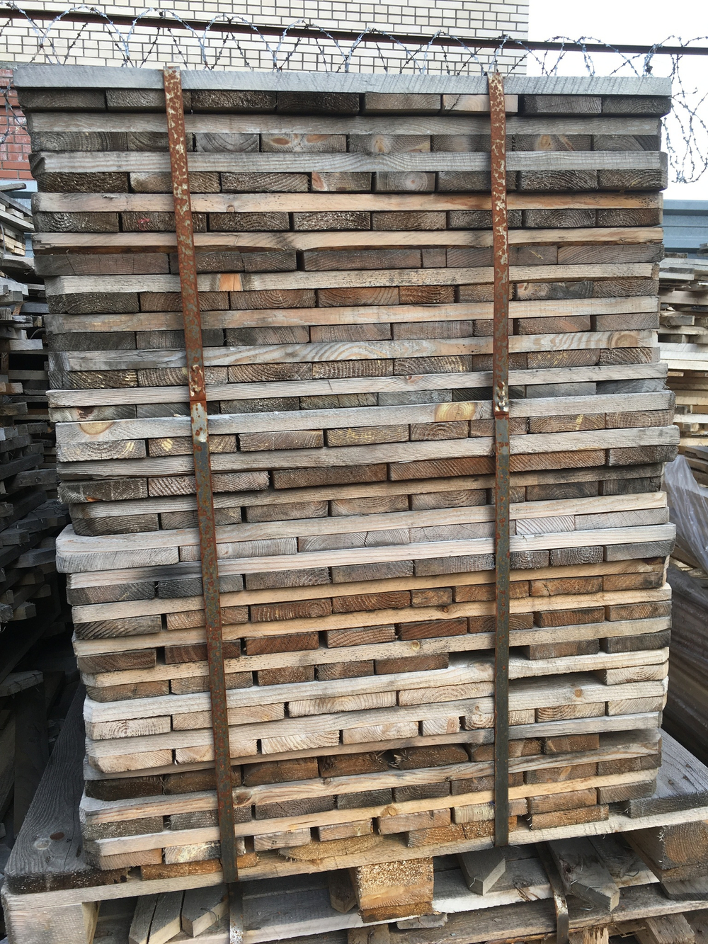 Деревянные щиты от стеклопосуды 0.8 м3