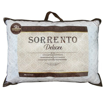 Подушка "Лебяжий пух Sorrento Delux Satin" 50*70 см