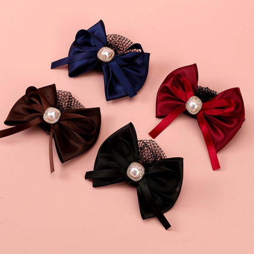 Сетка для волос с бантом