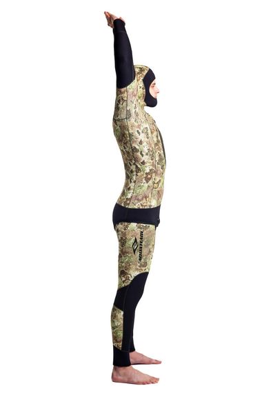 Гидрокостюм Aquateam Reef 7 мм ультраспан/открытая пора зеленый