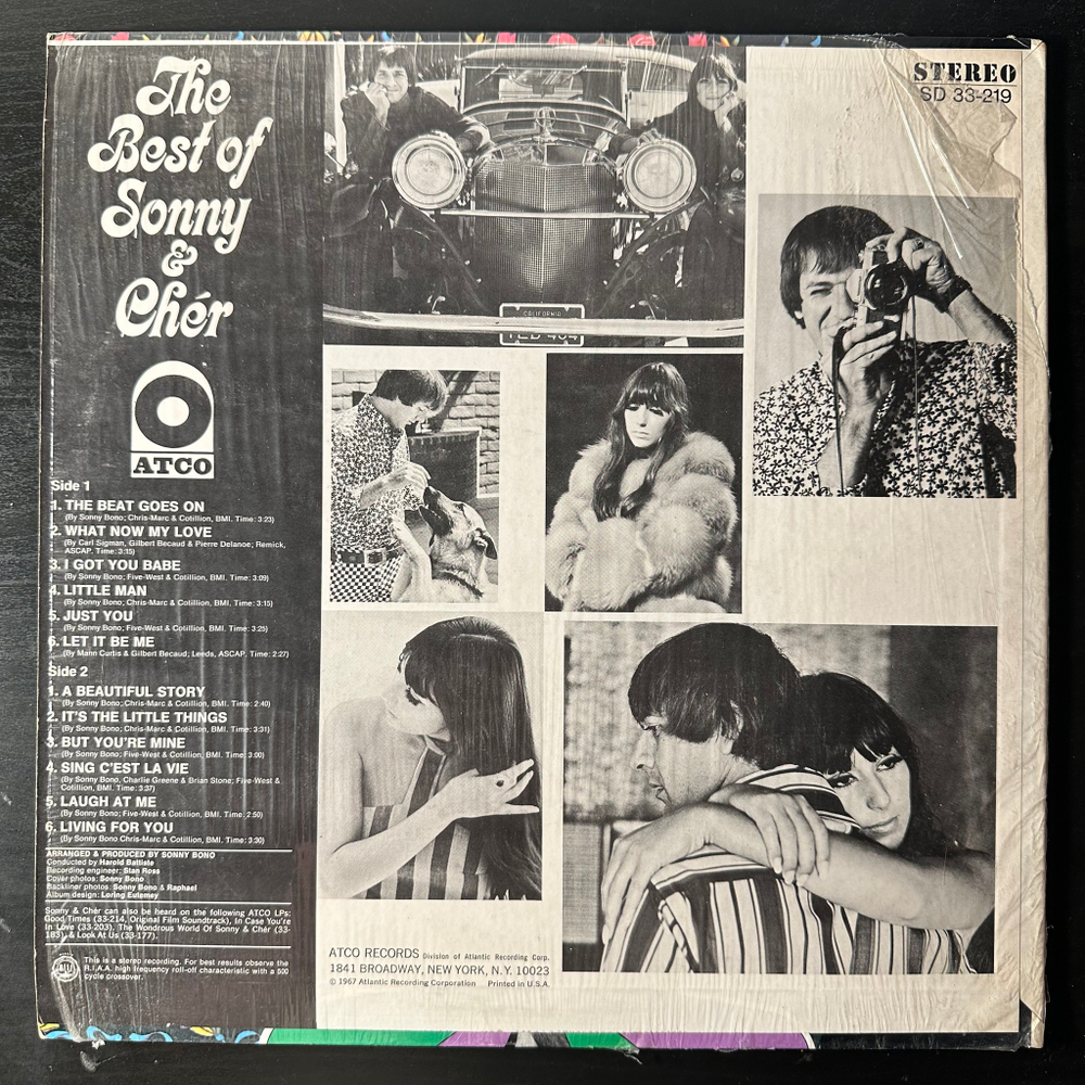 Sonny & Cher - The Best Of Sonny & Cher (США 1967г.)