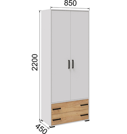 Шкаф 2-хств. Лючия