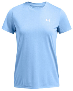 Женская теннисная футболка Under Armour Tech Riddle Short Sleeve - небесный