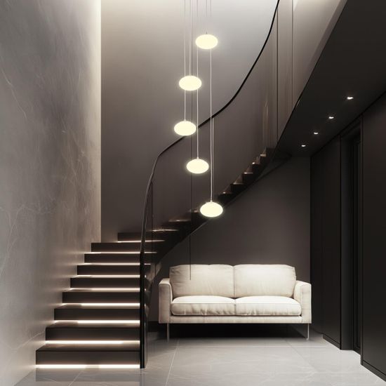 CL226A051 ATMAN Смарт Хром.Мат. Люстра Подвесная