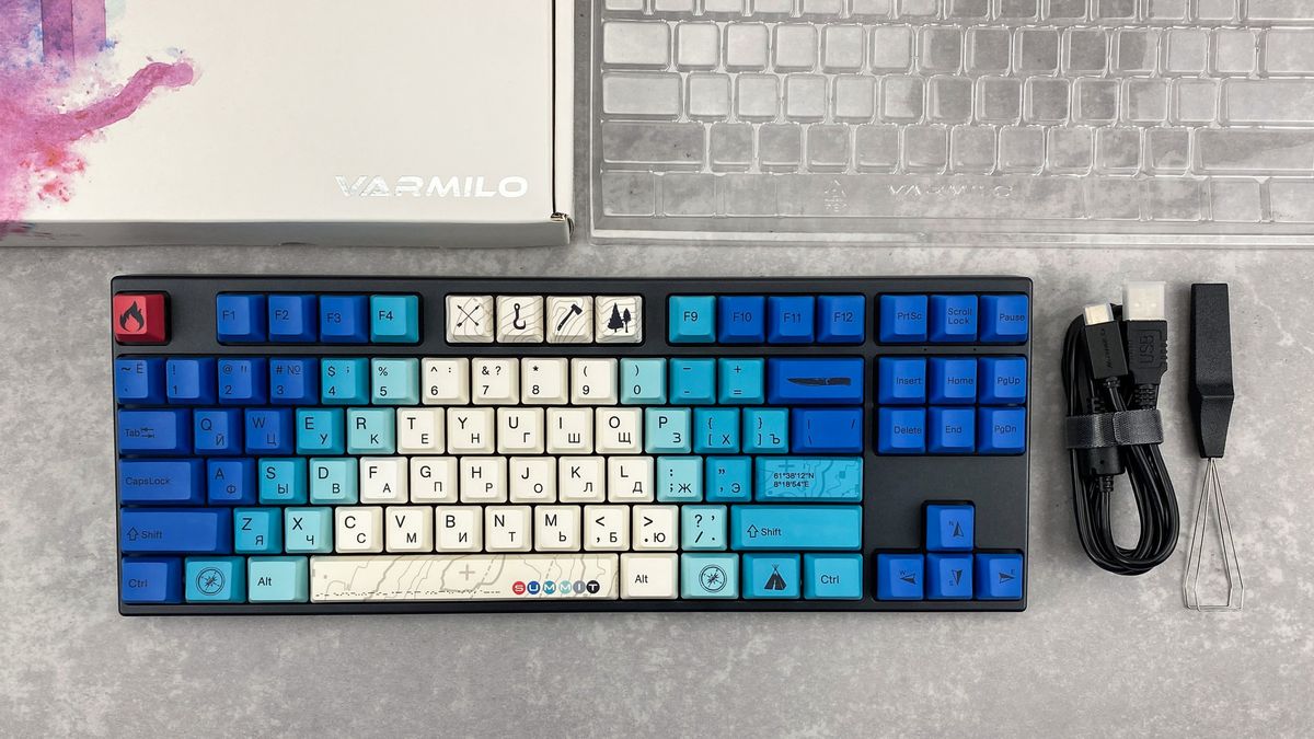 Varmilo Summit V2 (EC Switch V2) VEM87 Sakura купить с доставкой ...