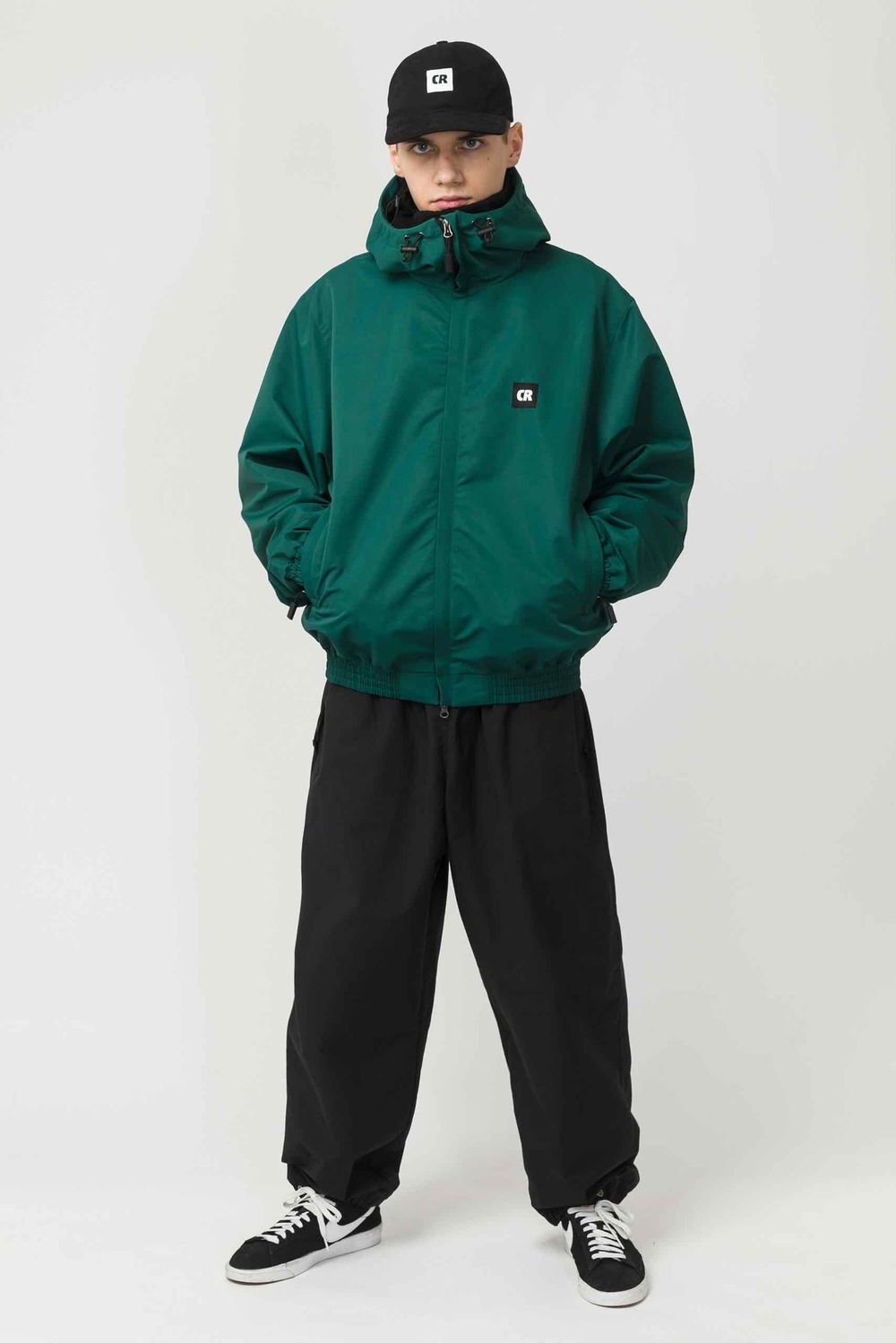 Ветровка Codered Break Wide Зеленая Темная