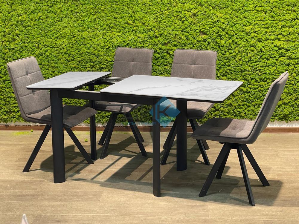 Стол DikLine LК90 опоры чёрные