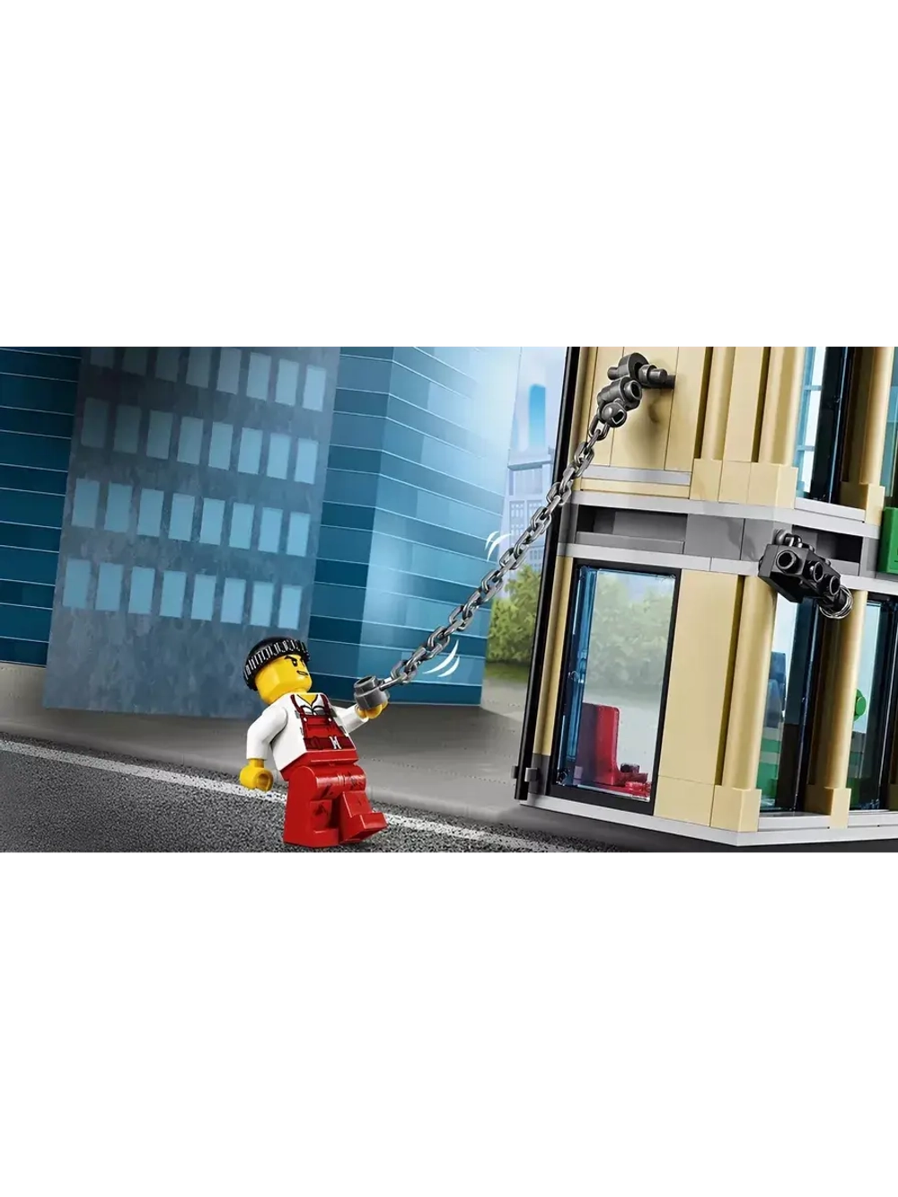 Конструктор Сити Ограбление на бульдозере