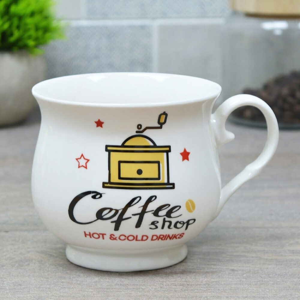 Кружка 410мл микс, 8582