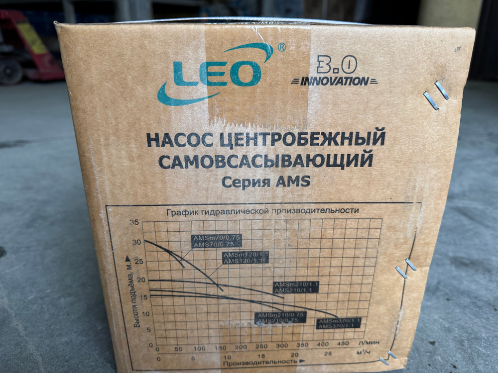 Насос "LEO" модель AMSm210/1.1