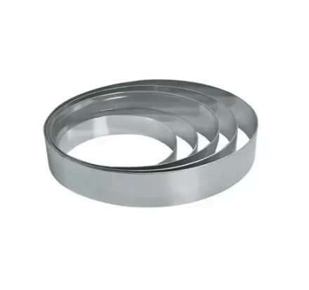 Форма кольцо 8*2,5 см, нерж. сталь