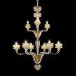 Люстра Multiforme Diamante Gold, 9 (L)