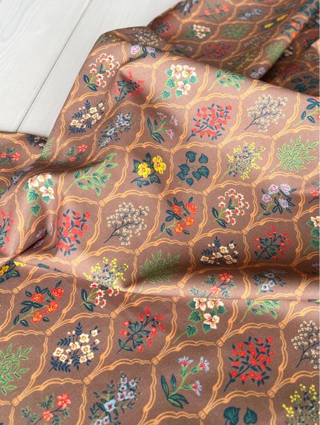ЦВЕТОЧНЫЙ АРАБЕСК, 100% хлопок Handmade Fabrics 8