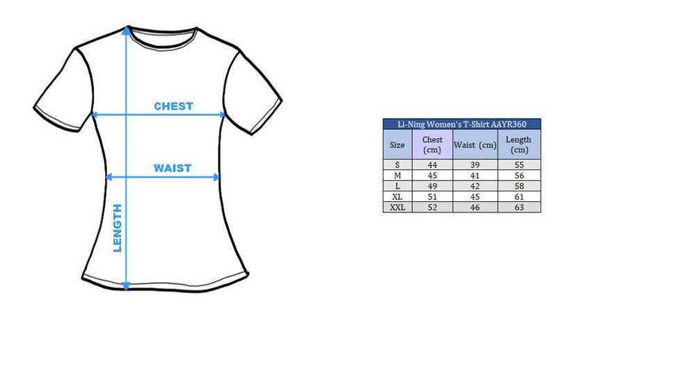 Li-Ning Tokyo Olympic Women's T-Shirt AAYR360-2C black