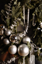 Венок новогодний Застывшее мгновение