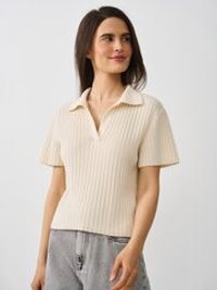 Футболка вязаная "Песок" женская