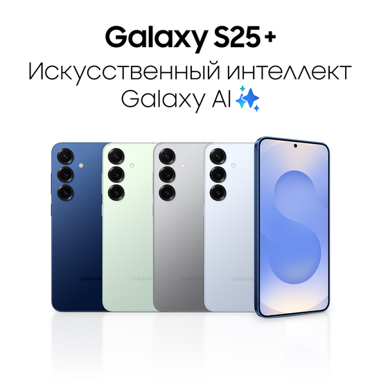 Смартфон Samsung Galaxy S25+ 256Гб Серый