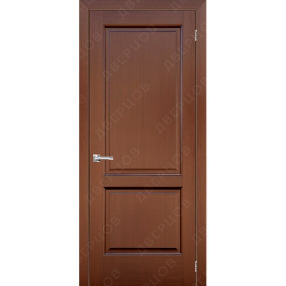 Межкомнатная дверь шпон Классик венге глухая