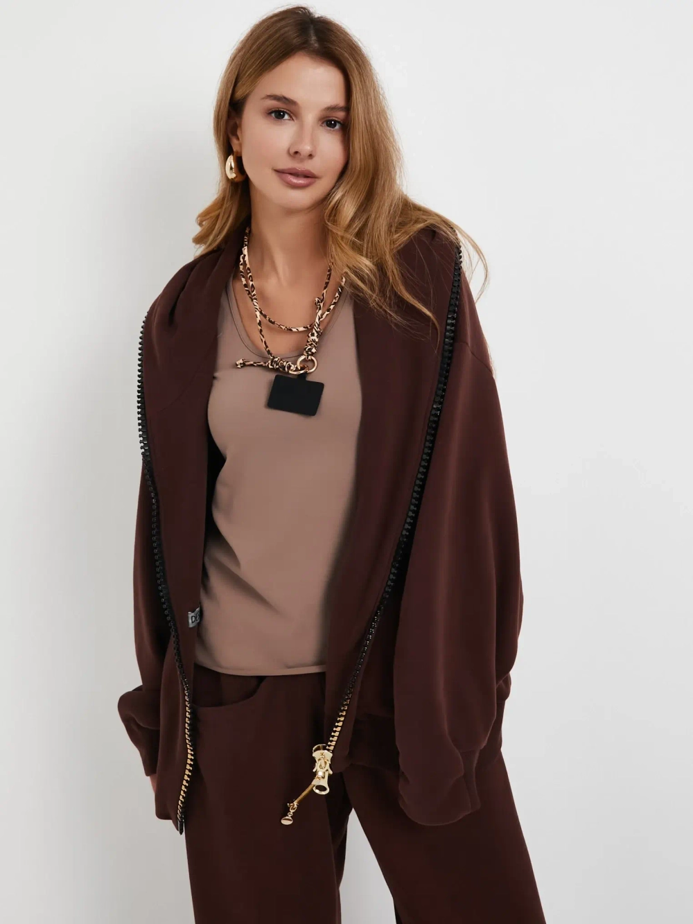 Худи ВЕСТ Спорт Шик Шоколад