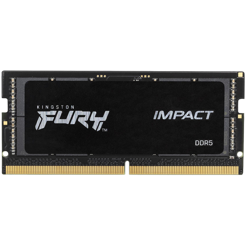 Kingston DRAM 16GB 6400MT/s DDR5 CL38 SODIMM FURY Impact XMP