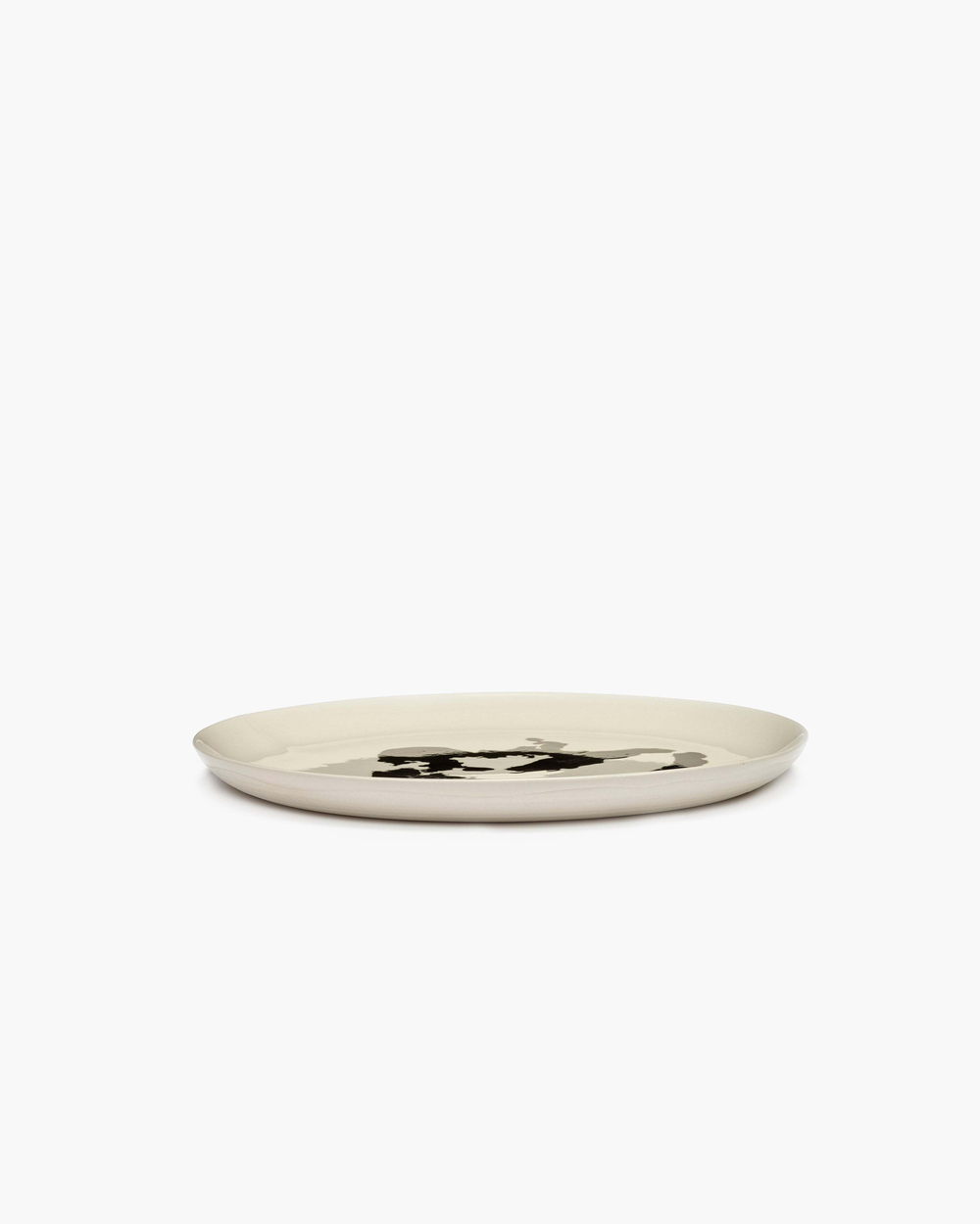 Набор обеденных тарелок White Pepper Black Feast, 26.5 см (2 шт.)