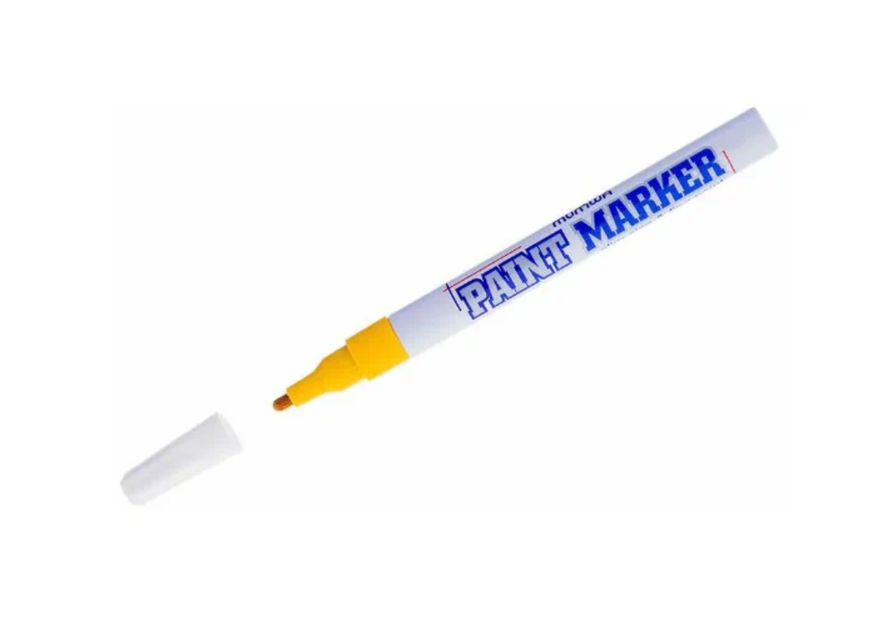 Маркер-краска MunHwa Slim 2мм алюминий/пластик (SPM-08), 1 шт