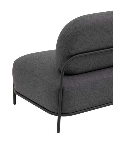 Диван Midnignt темно-серая рогожка