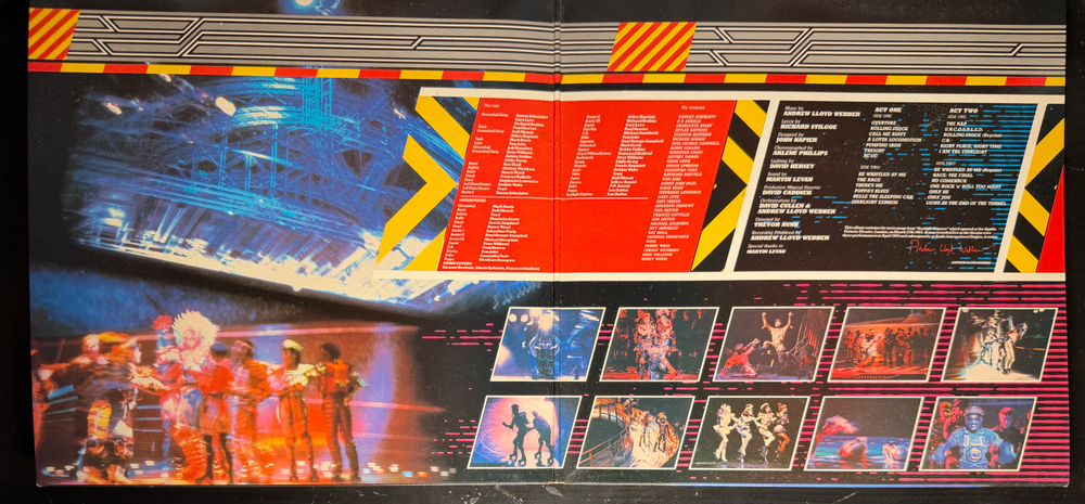 Andrew Lloyd Webber - Starlight Express - The Original Cast 2LP (Англия 1984г.)