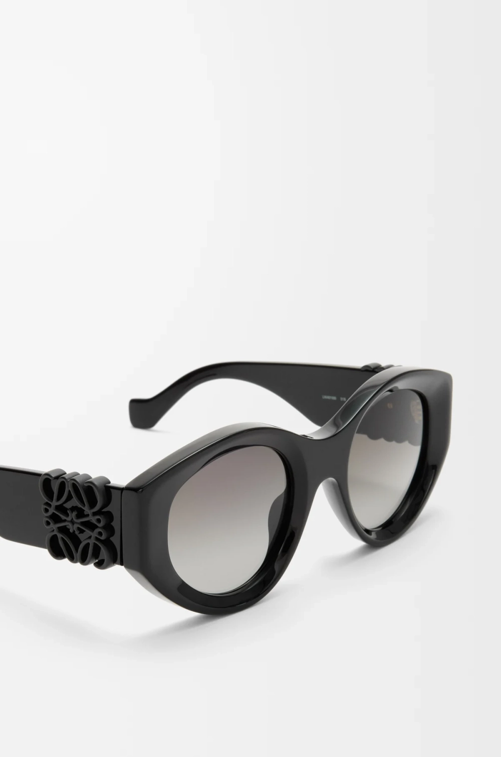 Loewe Солнцезащитные очки Maxi Anagram Butterfly, угольный