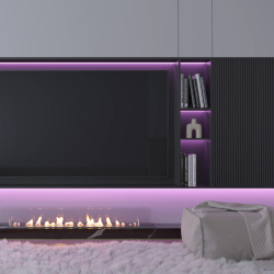 Светодиодная лента RT-H96-5mm 24V RGBW-Day-4-in-1 (10 W/m, IP20, 5m) (Arlight, узкая) 058434