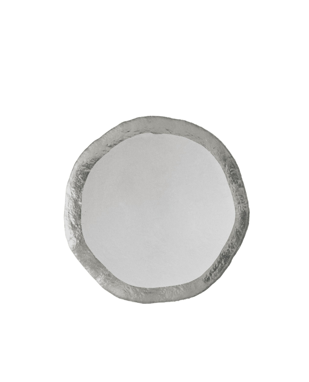 Zara Home тарелка десертная из стекла, цвет серебристый, 21 см