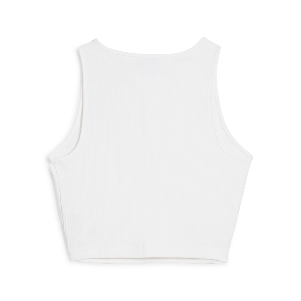 Топ женский PUMA WARDROBE ESS Ribbed Crop Top