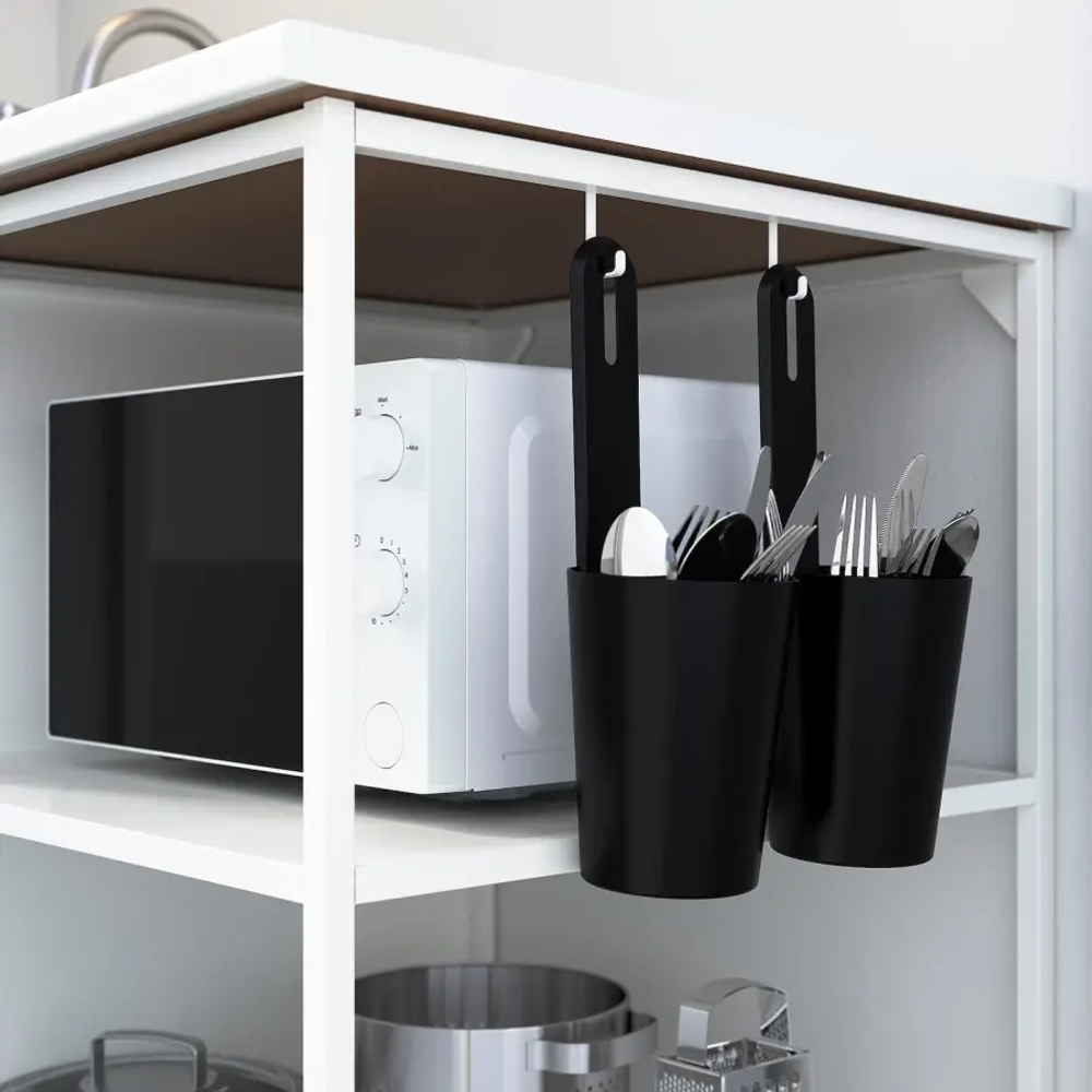 Стеллаж - IKEA ENHET/ЭНХЕТ ИКЕА, 40х60х75 см, белый