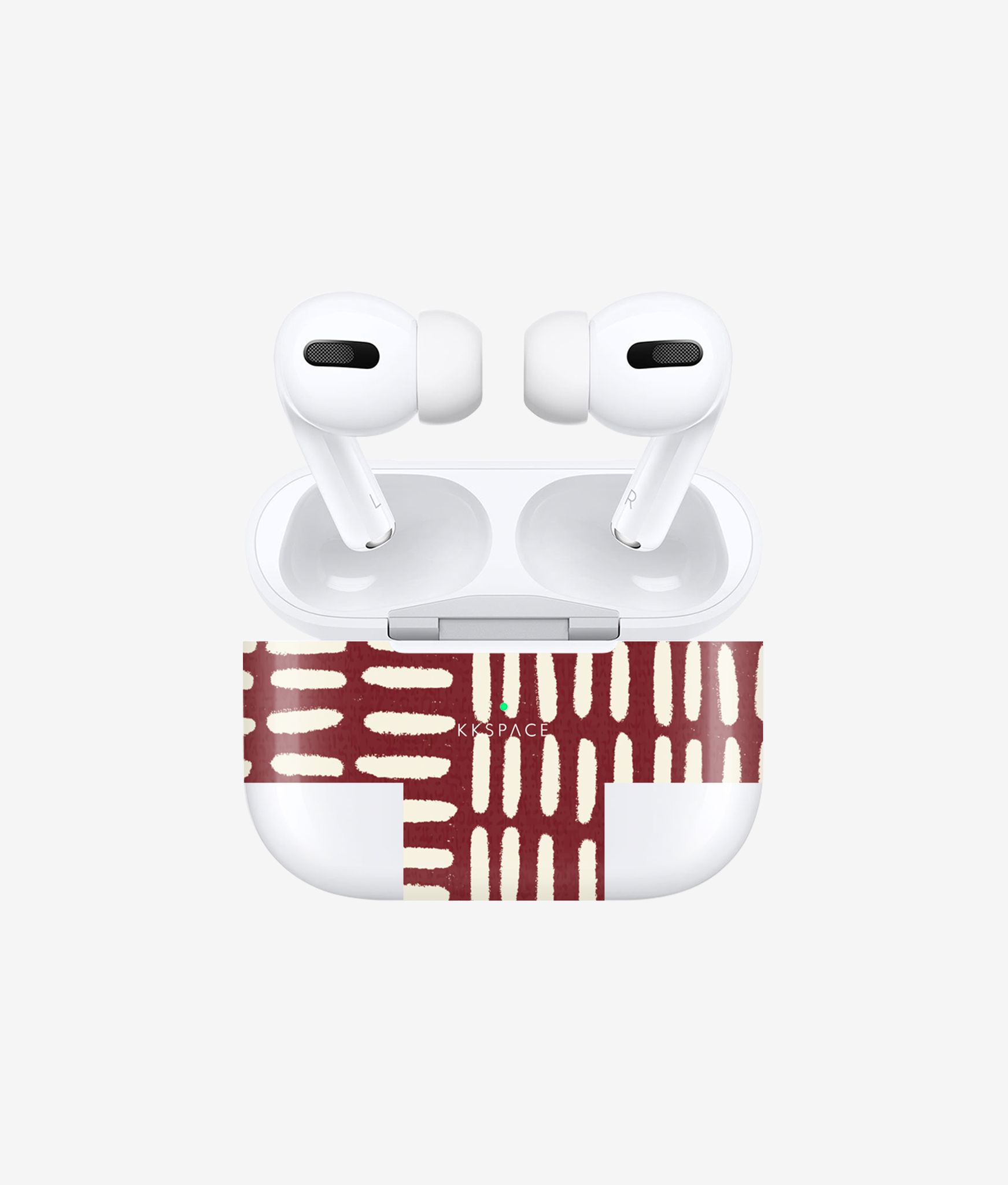 Виниловая наклейка BURGUNDY для AirPods