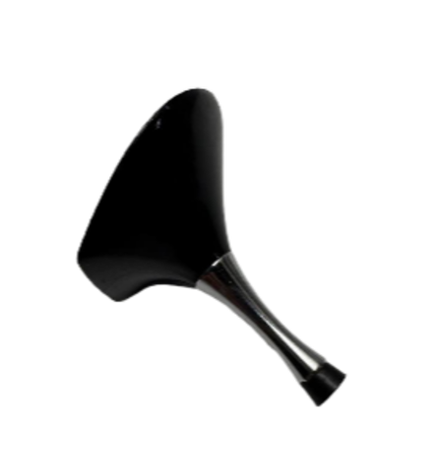 Каблуки женские Thomas 6010, 70 мм, черный лаковый метал