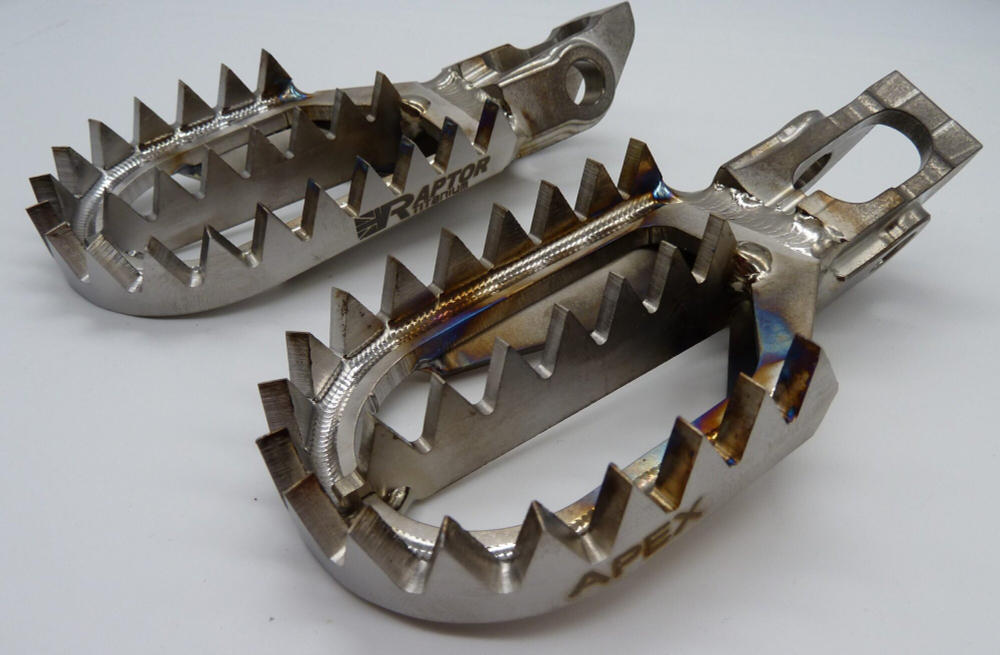 Титановые подножки Raptor APEX (5 mm DOWN) KTM,HQV,GASGAS 2016-2022