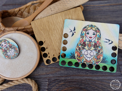 Органайзер "Весенняя матрёшка"