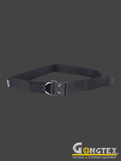 Тактический нейлоновый ремень Gongtex Shielder D COBRA BELT. Чёрный