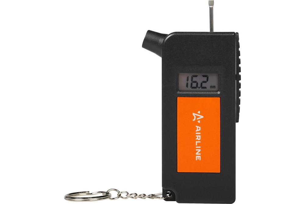 Манометр 2в1, ЖК дисплей 10 АТМ, измеритель глубины протектора AEAS009 AIRLINE